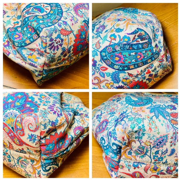 🎉 SALE 🎉 Etro Paisley Print Canvas Tote Bag - Picture 14 of 17